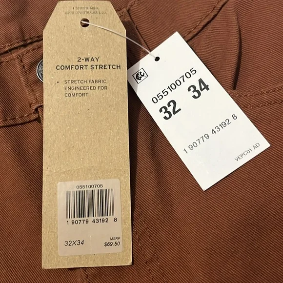 Levi’s 510 Skinny Jeans Size 32. NWT - Picture 5 of 10